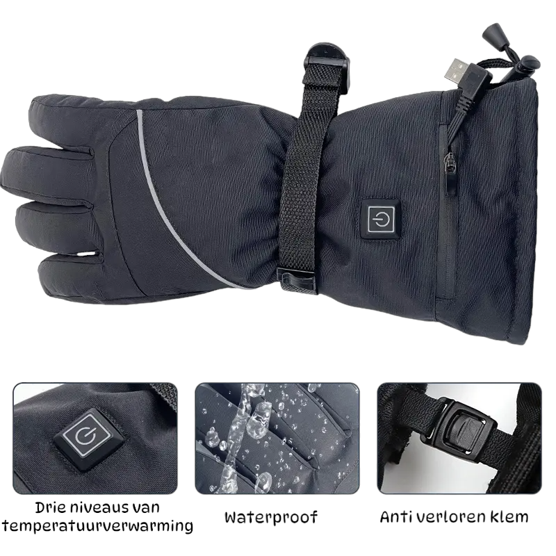 Verwarmde handschoenen